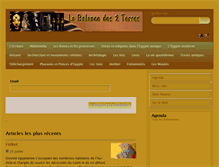 Tablet Screenshot of labalancedes2terres.info